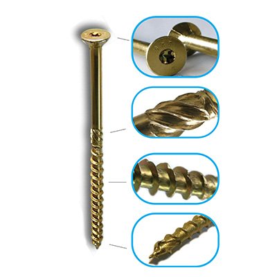 Vite-Strutturale-Tedesca-TSP-con-vite-testa-svasata-piatta-certificata-CE-e-DIBT